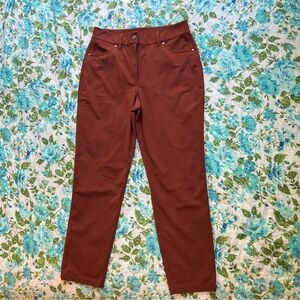 lululemon athletica Brown Straight Leg Pants